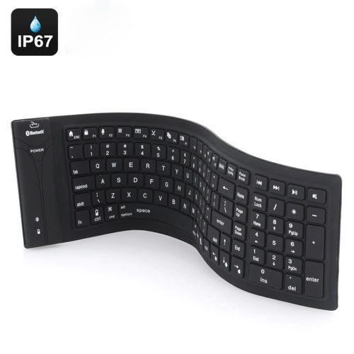 The Foldable Silicone Bluetooth Keyboard - HoMEdemic™ 