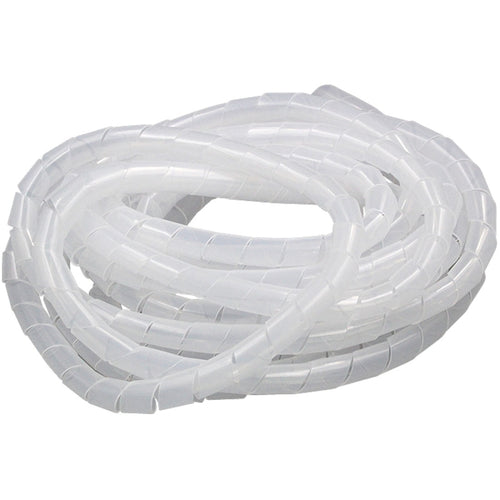 15m PE Spiral Pipes Wire Winding Organizer Tidy Tube, Nominal Diameter: 6mm - HoMEdemic™ 