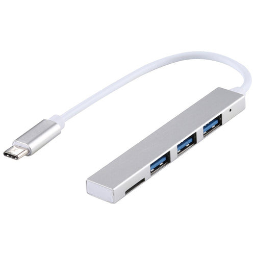 T-818 TF + 3 x USB 3.0 to USB-C / Type-C HUB Adapter - HoMEdemic™ 