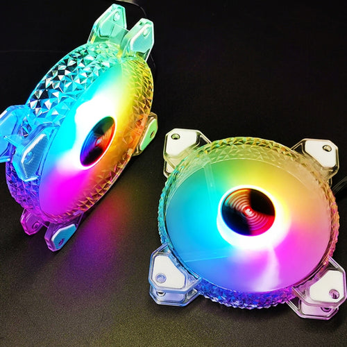 COOLMOON RGB Cooling Fan120mm PWM 6PIN S1 ARGB Fans - HoMEdemic™ 