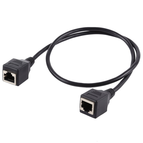 RJ45 Female to Female Ethernet LAN Network Extension Cable Cord, Cable Length: 30cm - HoMEdemic™ 