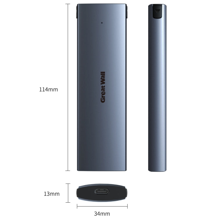 Great Wall HE301 M.2 NVME Hard Drive Docking Station Enclosure Adapter - HoMEdemic™ 