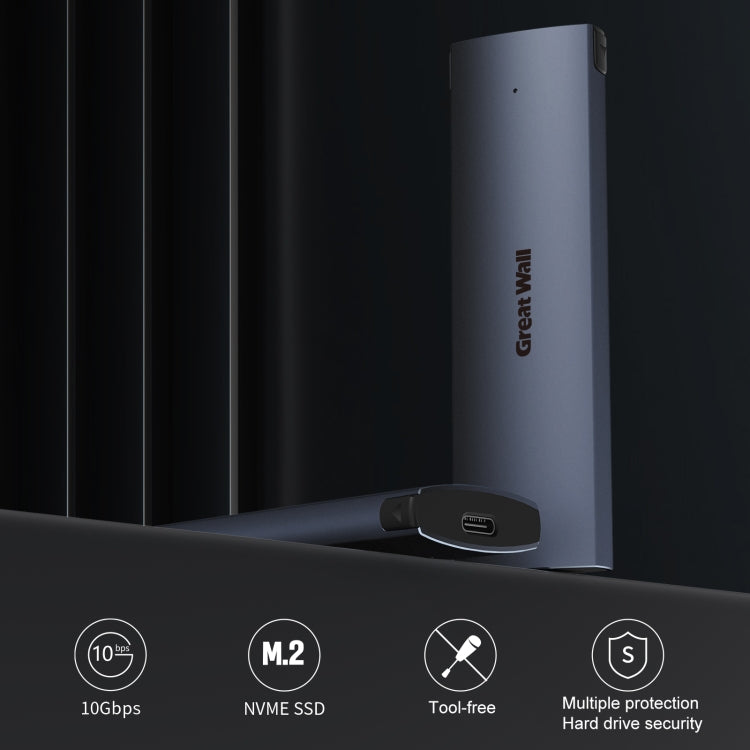 Great Wall HE301 M.2 NVME Hard Drive Docking Station Enclosure Adapter - HoMEdemic™ 