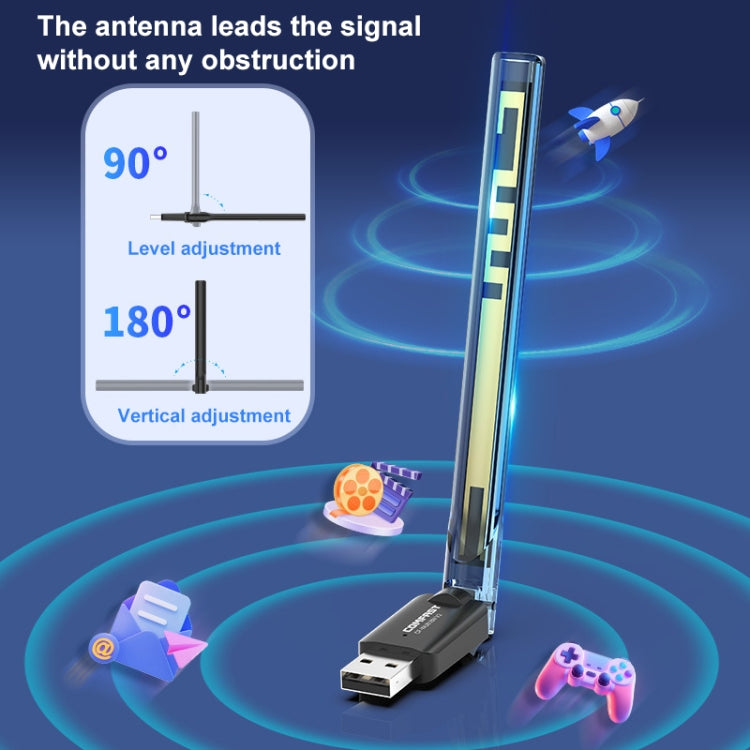 COMFAST CF-WU818N V2 150Mbps 2.4GHz WiFi Mini USB Network Adapter - HoMEdemic™ 