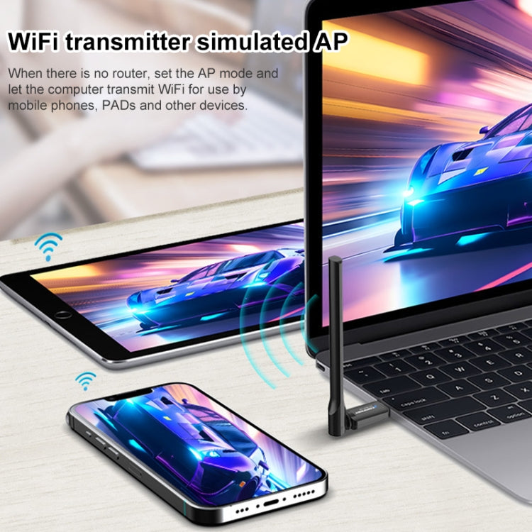 COMFAST CF-WU818N V2 150Mbps 2.4GHz WiFi Mini USB Network Adapter - HoMEdemic™ 