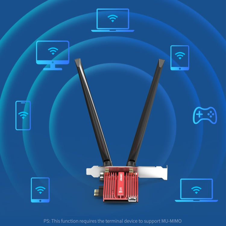 COMFAST CF-BE200 Pro 8774Mbps WiFi7 PCIE Wireless Network Adapter WiFi Receiver - HoMEdemic™ 