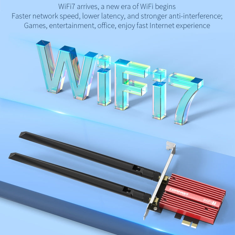 COMFAST CF-BE200 Pro 8774Mbps WiFi7 PCIE Wireless Network Adapter WiFi Receiver - HoMEdemic™ 