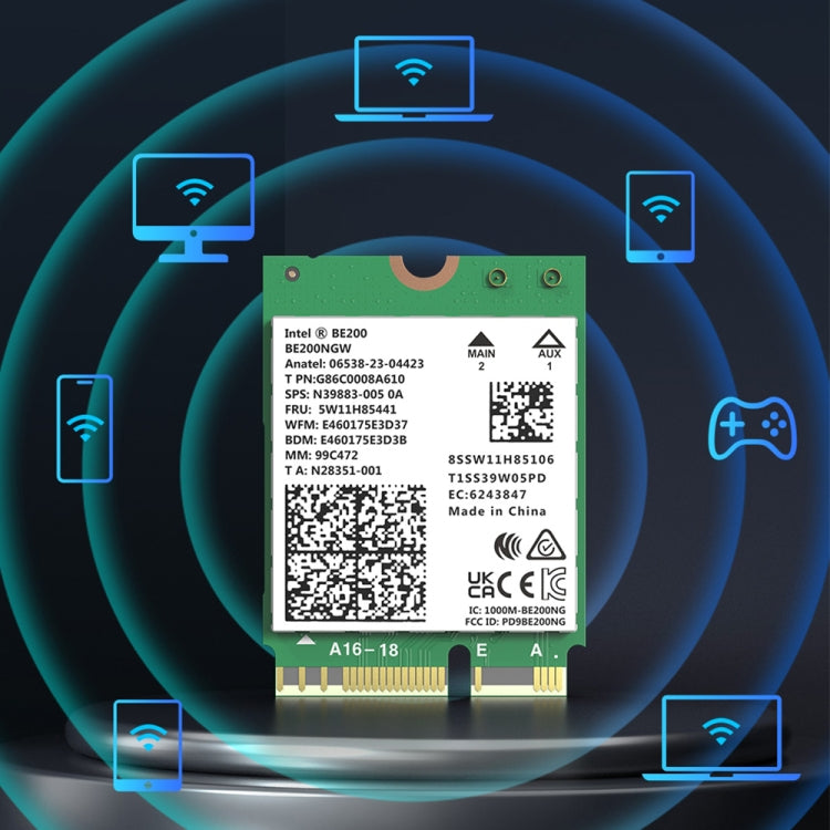 COMFAST CF-BE200-M WiFi7 BT5.4 Tri-Band Wireless Network Adapter M.2 Network WiFi Module - HoMEdemic™ 