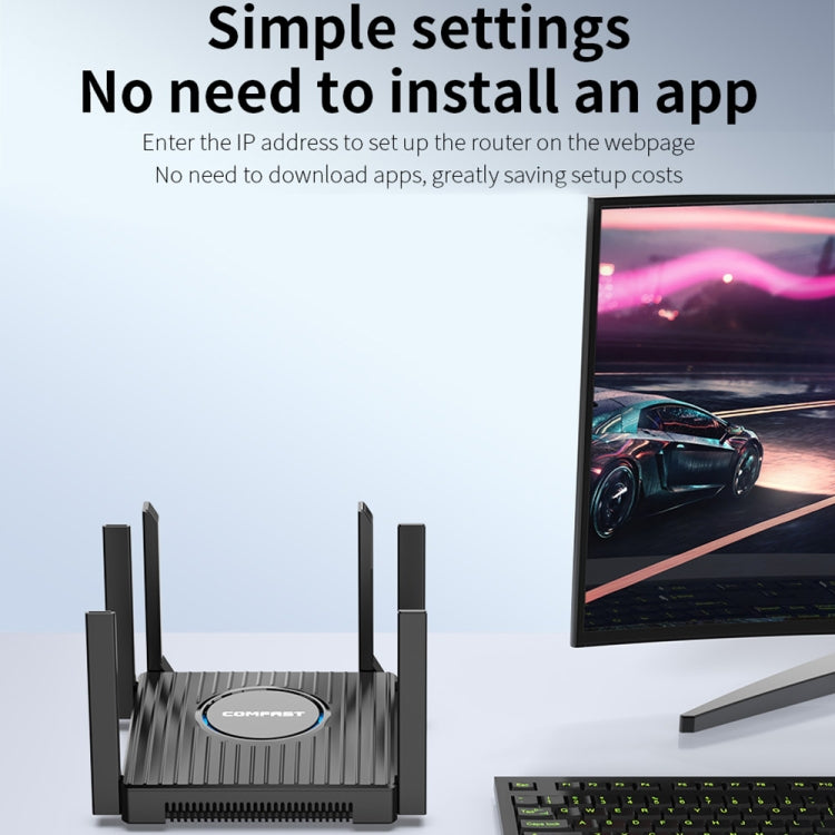 COMFAST CF-WR635AX 3000Mbps WiFi6 Dual Band Gigabit Wireless Router - HoMEdemic™ 