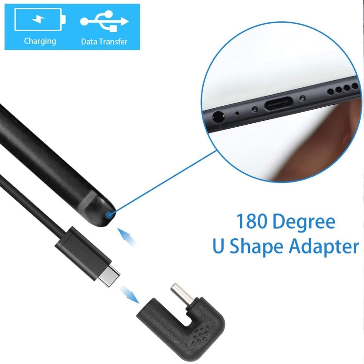 U-shaped USB-C / Type-C Male to Female Adapter, Type-C to Type-C - HoMEdemic™ 