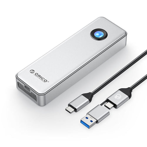 ORICO OUM2-G20-GY-BP 20Gbps M.2 SSD Enclosure with Type-C+USB Cable - HoMEdemic™ 