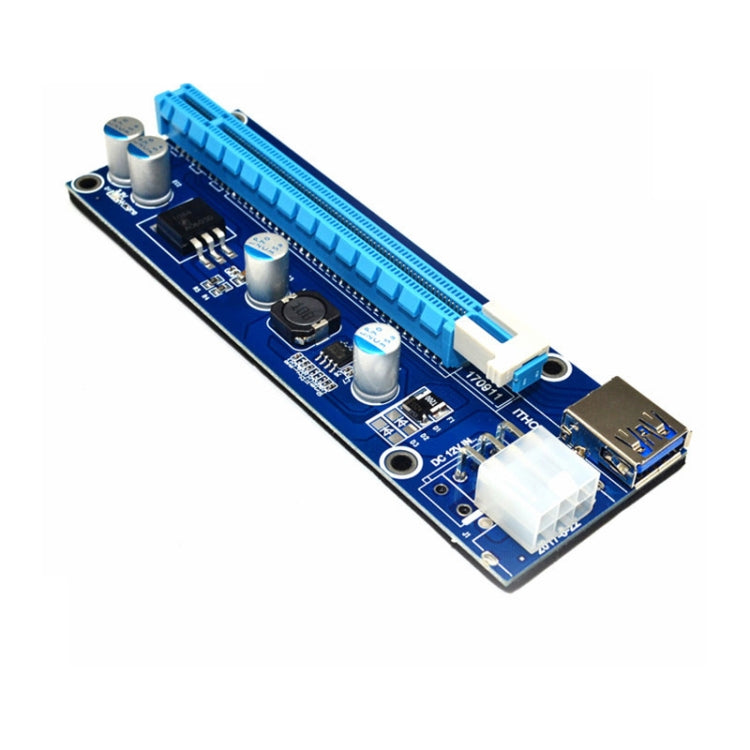 PCE164P-N03 VER006C Mini PCI-E 1X To 16X Riser For Laptop External Image Card, Spec: Blackboard 6pin - HoMEdemic™ 