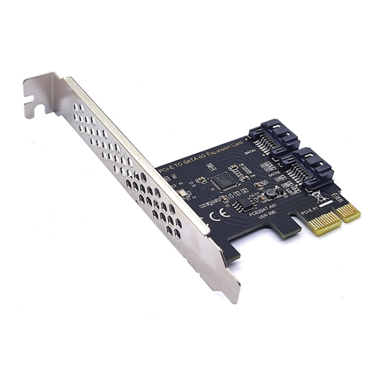 PCE2SAT-A01 PCI-E 1X To SATA3.0 Expansion Card 6 Gbps Transfer Card - HoMEdemic™ 