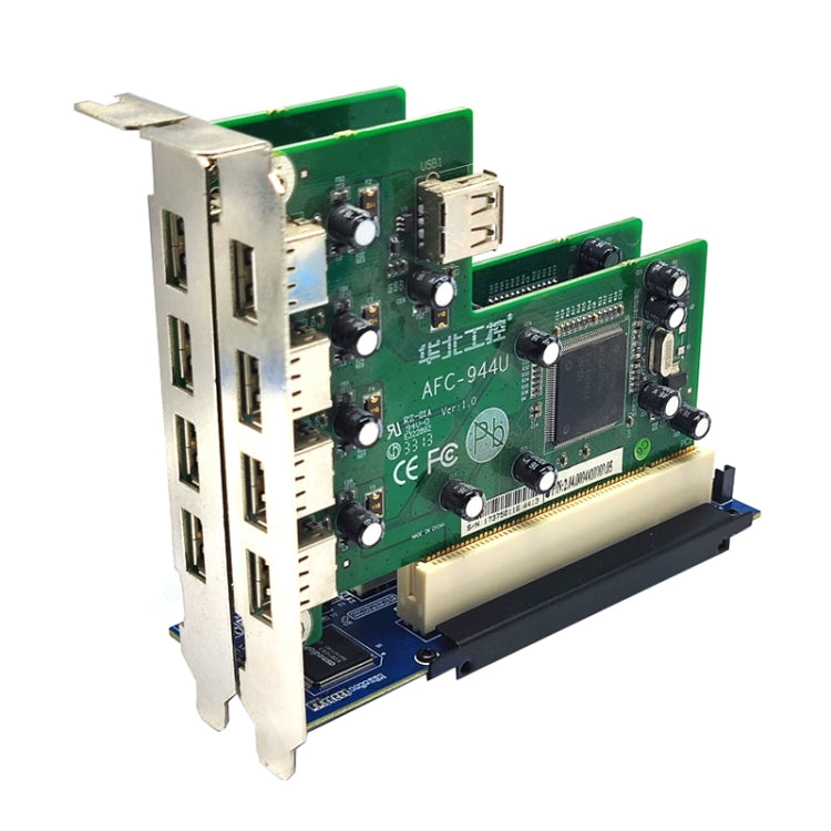 PCI-E 1X To Dual PCI Riser Card Extend Adapter Add Expansion Card For PC Computer - HoMEdemic™ 