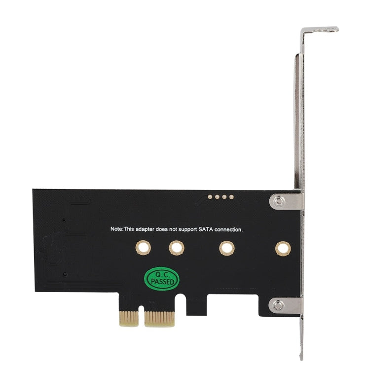 PCI-E 1X To M.2 NVME KEY-M SSD Riser Card Adapter With Baffle - HoMEdemic™ 