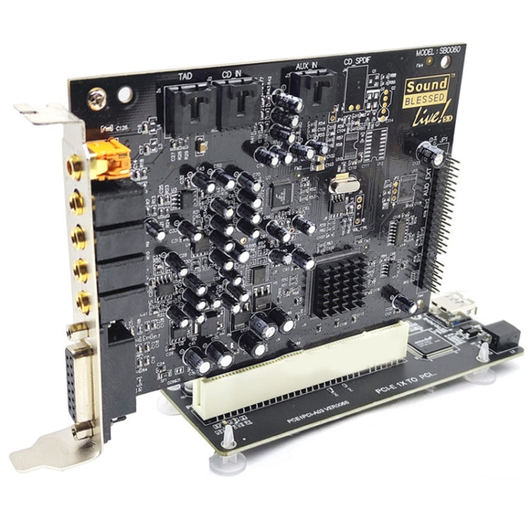 PCI-E 1X To Single PCI With baffle Riser Card Extend Adapter Add Expansion Card For PC Computer - HoMEdemic™ 