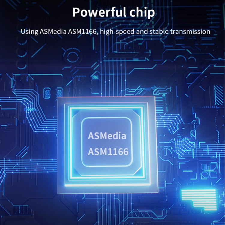 PCIE 1X To 6 Port SATA 3.0 Adapter Expansion Card ASMedia ASM1166 Converter - HoMEdemic™ 