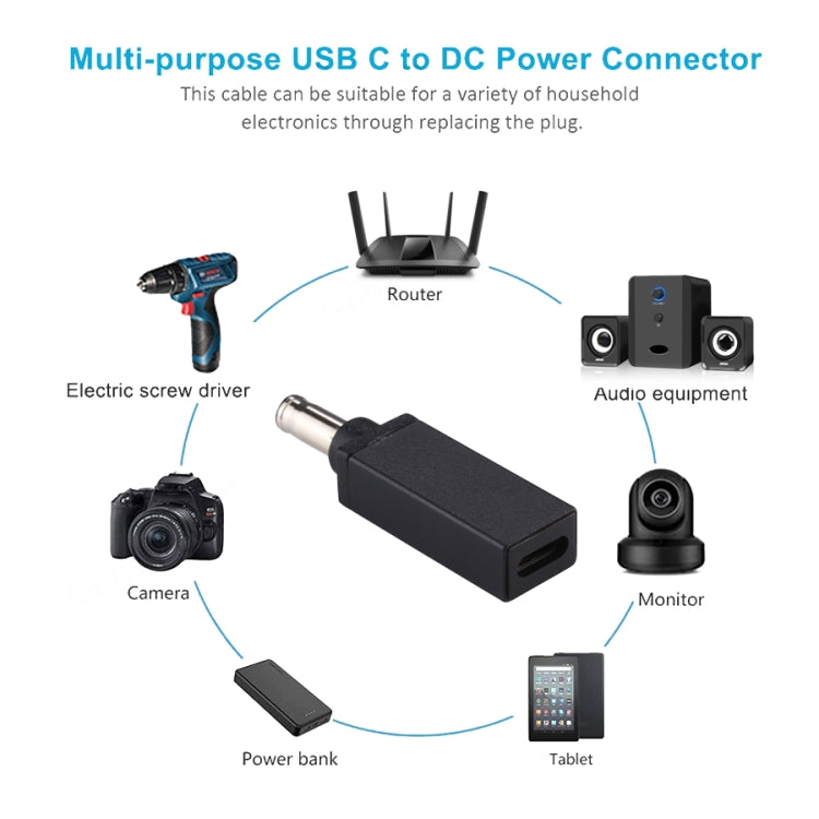 PD 18.5V-20V 5.5x1.0mm Male Adapter Connector, 5.5x1.0mm - HoMEdemic™ 
