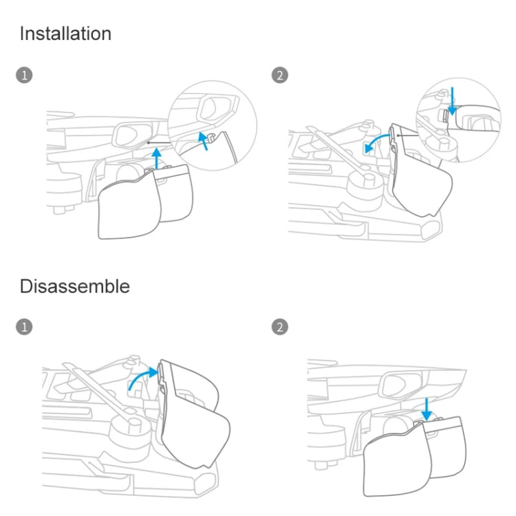 PGYTECH P-12A-023 Camera Lens Protective Hood Sunshade Gimbal Cover for DJI Mavic Mini Drone - HoMEdemic™ 