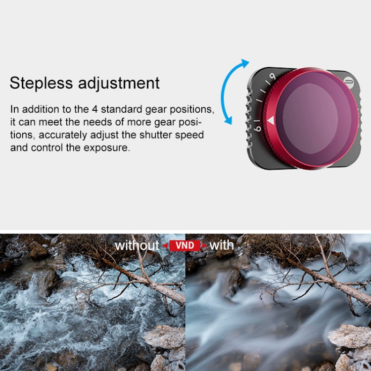 PGYTECH P-16A-041 VND-6-9 Gears Lens Filter for DJI Mavic Air 2 Drone Accessories - HoMEdemic™ 