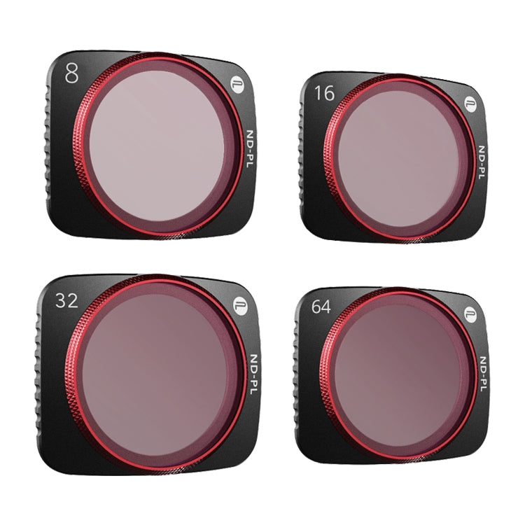PGYTECH P-16B-063 4 in 1 NDPL8+NDPL16+NDPL32+NDPL64 Lens Filter Kits for DJI Air 2S - HoMEdemic™ 