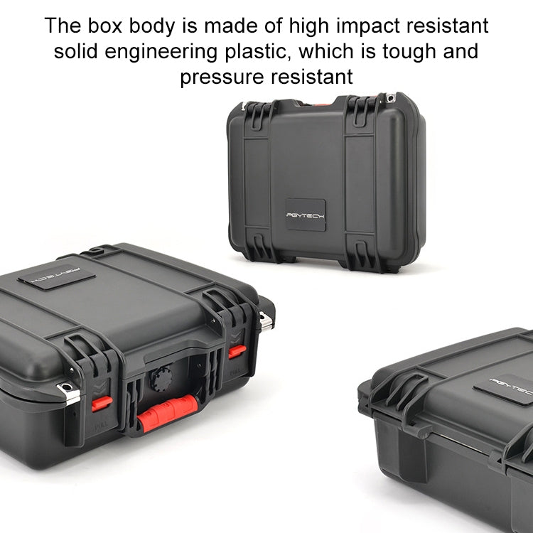 PGYTECH P-SP-101 Shockproof Waterproof Explosion-proof Hard Box Carrying Case for DJI Shark (Black) - HoMEdemic™ 