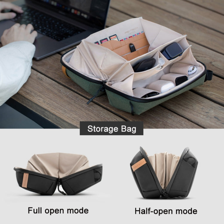 PGYTECH Travel Multifunctional Portable Digital Accessory Cable Organizer, Size: Normal(Green) - HoMEdemic™ 