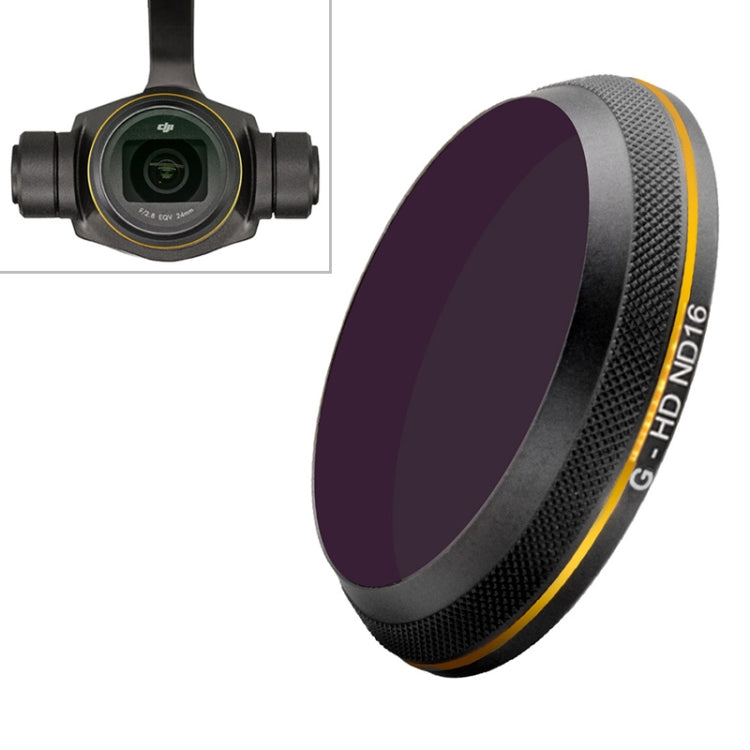 PGYTECH X4S-HD ND16 Gold-edge Lens Filter for DJI Inspire 2 / X4S Gimbal Camera Drone Accessories - HoMEdemic™ 