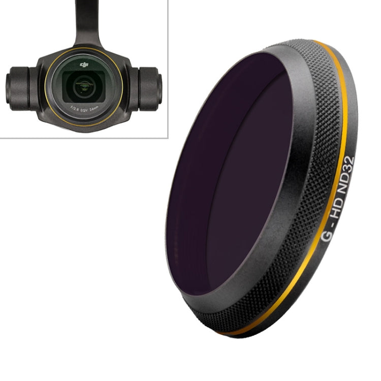 PGYTECH X4S-HD ND32 Gold-edge Lens Filter for DJI Inspire 2 / X4S Gimbal Camera Drone Accessories - HoMEdemic™ 