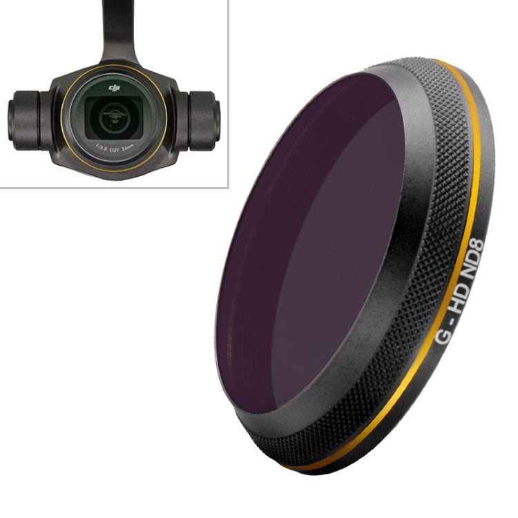 PGYTECH X4S-HD ND8 Gold-edge Lens Filter for DJI Inspire 2 / X4S Gimbal Camera Drone Accessories - HoMEdemic™ 