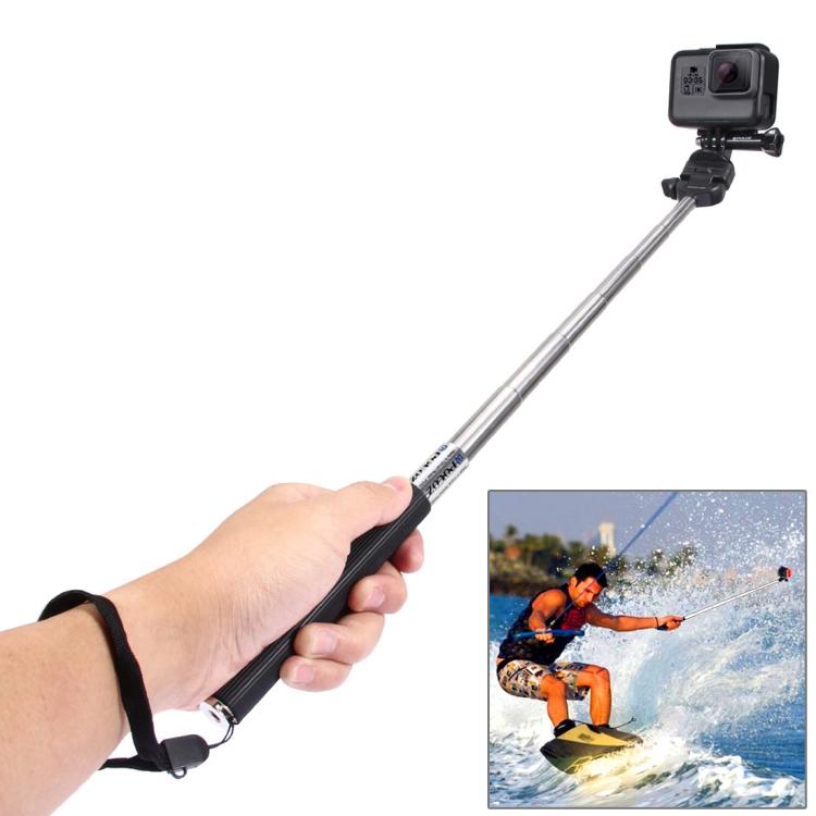 PULUZ 20 in 1 Accessories Combo Kits (Chest Strap + Head Strap + Suction Cup Mount + 3-Way Pivot Arm + J-Hook Buckles + Extendable Monopod + Tripod Adapter + Bobber Hand Grip + Storage Bag + Wrench) for GoPro, Insta360, DJI and Other Action Cameras - HoMEdemic™ 
