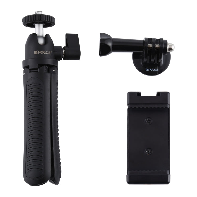 PULUZ Selfie Sticks Tripod Mount + Phone Clamp with Tripod Adapter & Long Screw(Black) - HoMEdemic™ 