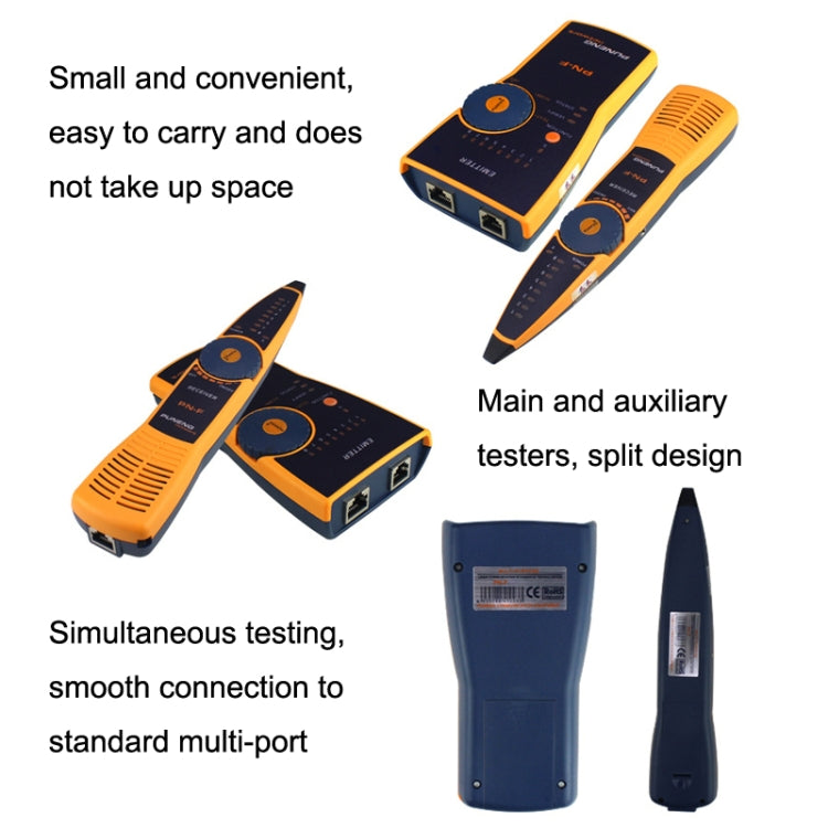 PN-F RJ11 / RJ45 Network Wiring Finder Network Cable Checker POE Tester Anti-interference - HoMEdemic™ 