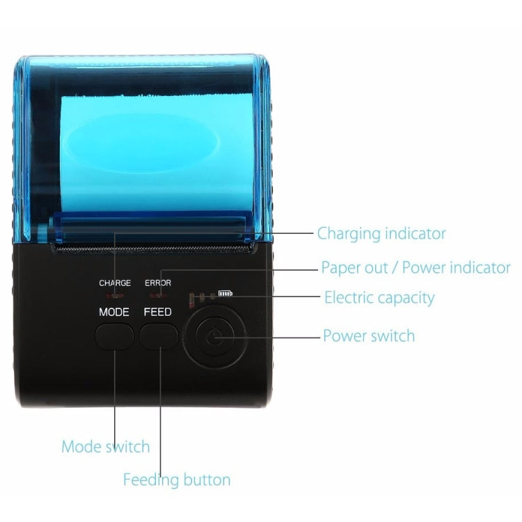POS-5805 58mm Bluetooth 4.0 POS Receipt Thermal Printer, Bluetooth POS Printer - HoMEdemic™ 