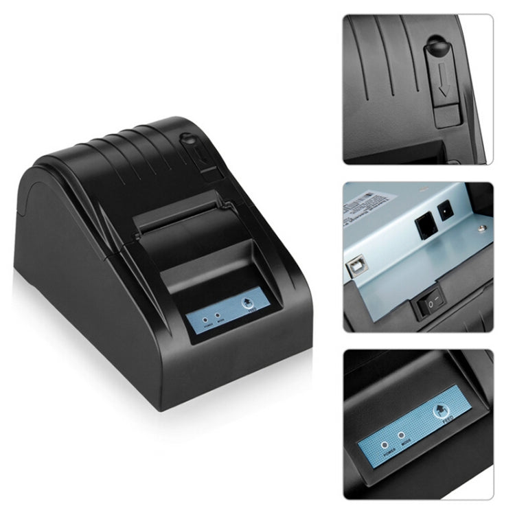 POS-5890T Portable 90mm / sec Thermal Receipt Printer, Compatible ESC/POS Command, POS-5890T/Black - HoMEdemic™ 