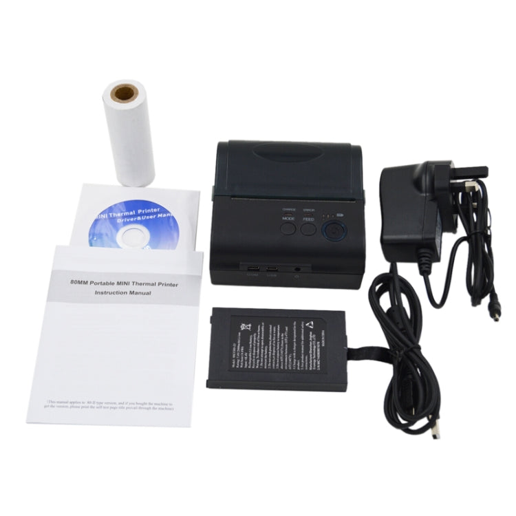 POS-8001LD Portable Bluetooth Thermal Receipt Printer, POS-8001LD - HoMEdemic™ 