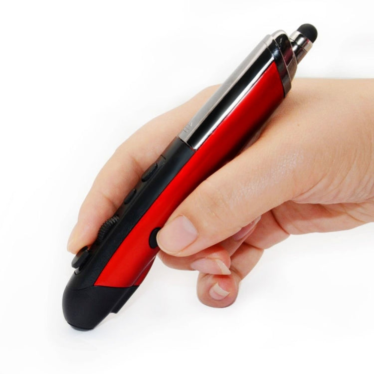 PR-08 2.4G Innovative Pen-style Handheld Wireless Smart Mouse, Effective Distance: 10m, PR-08 (Red), PR-08 (Blue), PR-08 (Grey), PR-08 (Black), PR-08 (White) - HoMEdemic™ 