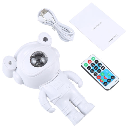 5W Astronaut Starry Sky Projection Lamp USB Night Light (White) - HoMEdemic™ 