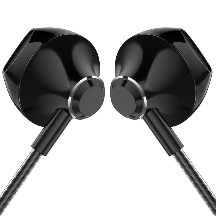 PTM D31 Hands Free Call Stereo Bass Earphones with Mic for Samsung / Xiaomi Phones(Black) - HoMEdemic™ 