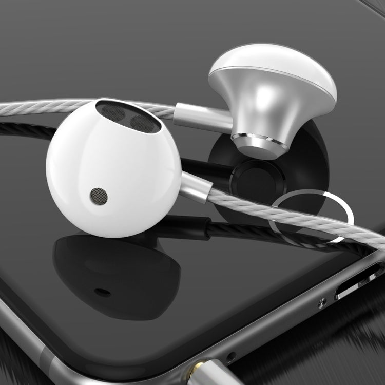 PTM D31 Hands Free Call Stereo Bass Earphones with Mic for Samsung / Xiaomi Phones(Black) - HoMEdemic™ 