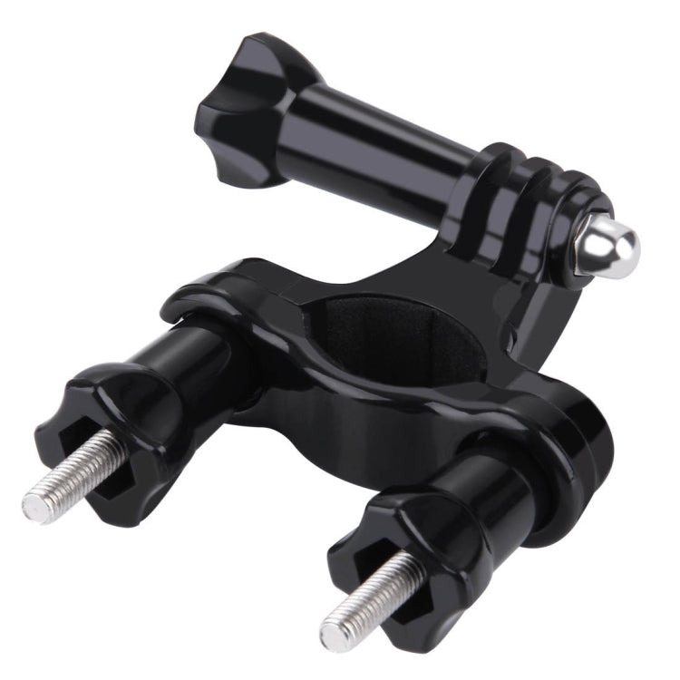 PULUZ Universal Bike Motorcycle Handlebar Mount with Screw for PULUZ Action Sports Cameras Jaws Flex Clamp Mount for GoPro, Insta360, DJI and Other Action Cameras(Black) - HoMEdemic™ 
