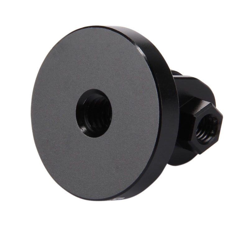 PULUZ 1/4 inch Screw Hole Tripod Mount CNC Adapter for GoPro, Insta360, DJI and Other Action Cameras(Black) - HoMEdemic™ 