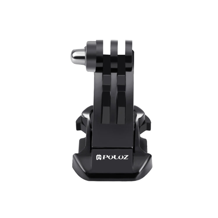 PULUZ Black Vertical Surface J-Hook Buckle Mount for PULUZ Action Sports Cameras Jaws Flex Clamp Mount for GoPro, Insta360, DJI and Other Action Cameras(Black) - HoMEdemic™ 