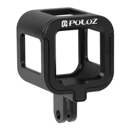 PULUZ Housing Shell CNC Aluminum Alloy Protective Cage with Insurance Frame for GoPro HERO5 Session /HERO4 Session /HERO Session(Black) - HoMEdemic™ 