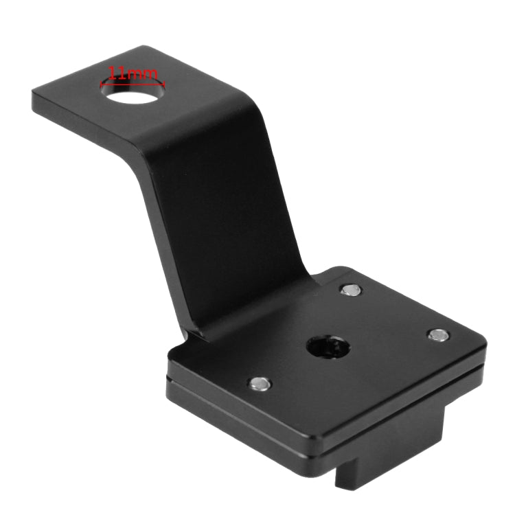 PULUZ Fixed Metal Motorcycle Holder Mount for GoPro, Insta360, DJI and Other Action Cameras(Black) - HoMEdemic™ 