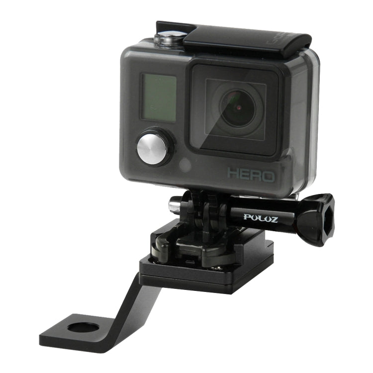 PULUZ Fixed Metal Motorcycle Holder Mount for GoPro, Insta360, DJI and Other Action Cameras(Black) - HoMEdemic™ 
