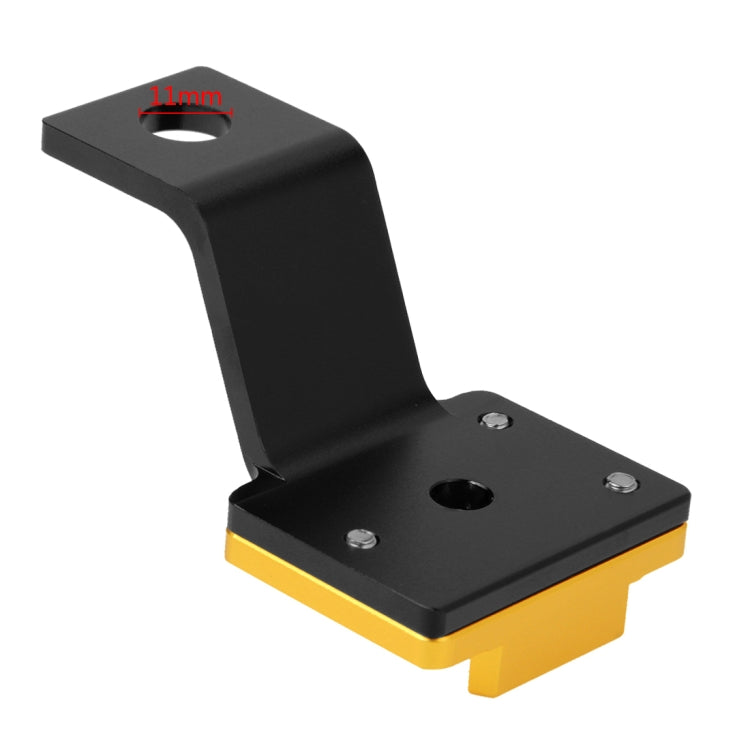 PULUZ Fixed Metal Motorcycle Holder Mount for GoPro, Insta360, DJI and Other Action Cameras(Gold) - HoMEdemic™ 