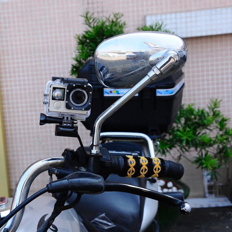 PULUZ Fixed Metal Motorcycle Holder Mount for GoPro, Insta360, DJI and Other Action Cameras(Gold) - HoMEdemic™ 