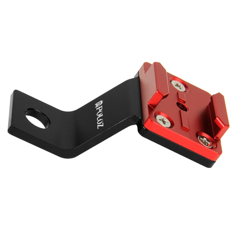 PULUZ Fixed Metal Motorcycle Holder Mount for GoPro, Insta360, DJI and Other Action Cameras(Red) - HoMEdemic™ 