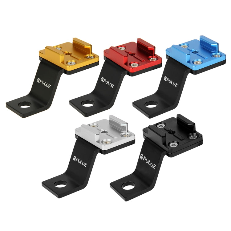 PULUZ Fixed Metal Motorcycle Holder Mount for GoPro, Insta360, DJI and Other Action Cameras(Black) - HoMEdemic™ 